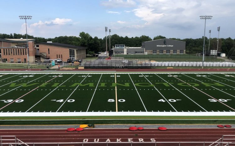 NathanWykoff's tweet photo. After a great talk with @CoachFilli! I am blessed to have received my 2nd offer from @DubC_Football! #QuakerStyle @coach_morris45 @CoachDixon2012 @CSmithScout @west10sports https://t.co/j1YIu4nMUs