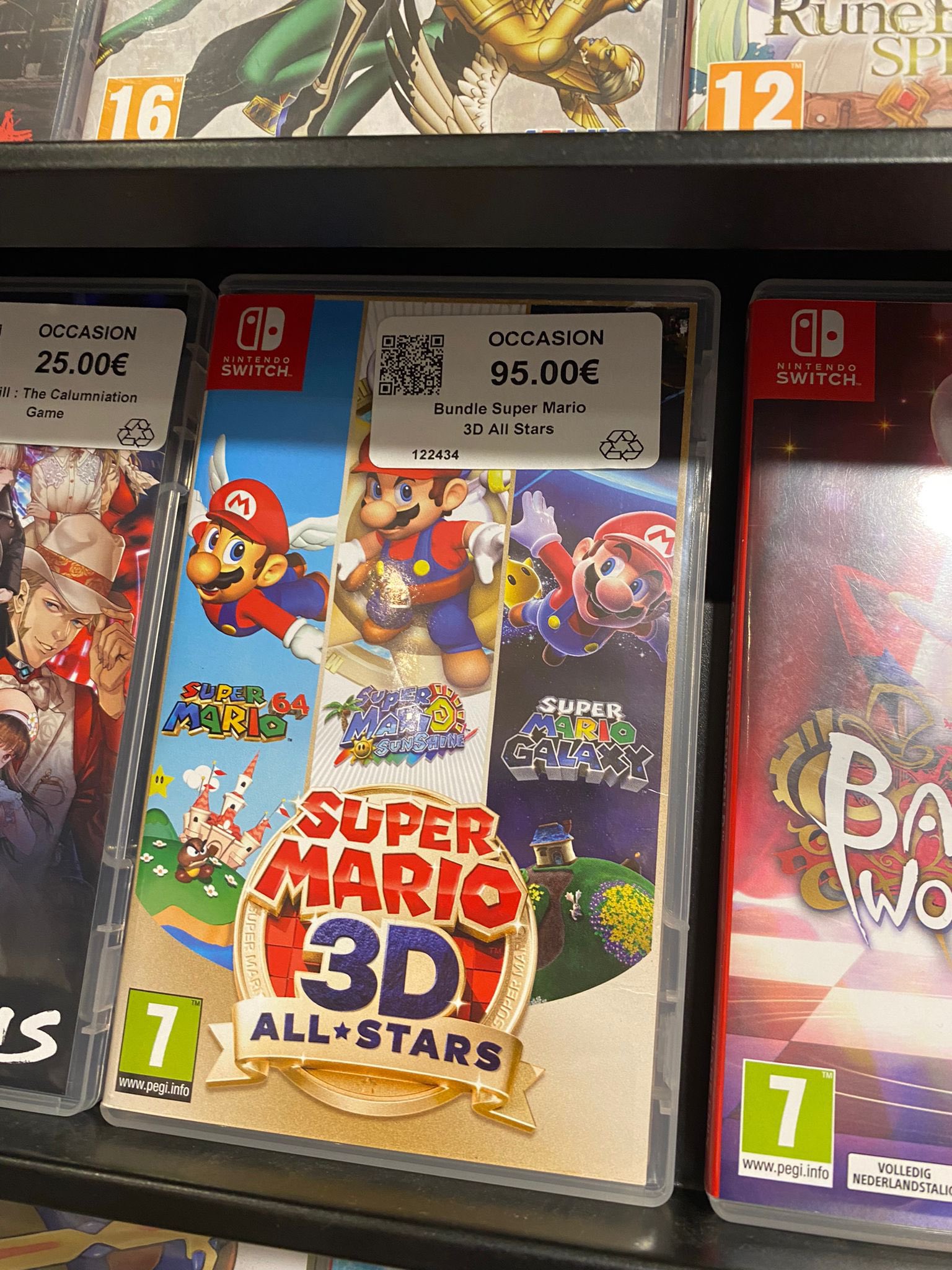 Nintendo Switch : Le jeu Super Mario 3D-All Stars encore dispo ET