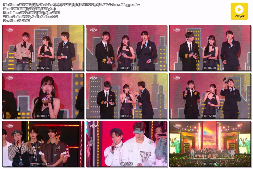 231008 티파니 2023 영동대로 K-POP 콘서트 MC Cut

KBS WORLD TV 유투브: terabox.com/s/1BD2sEXVRTDF… Password:dcfs

강남구 유투브: terabox.com/s/1qokgSgN0l-0… Password:c8rh
  
🚫이동 금지입니다🚫
🚫Pls don't reupload to any platform🚫  
#티파니 #TIFFANY 
#GirlsGeneration #소녀시대