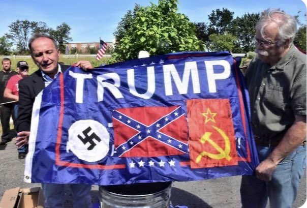 marlene4719's tweet photo. How can maga republicans be sympathetic to the Israel terrorist attack but here at home  openly support Natzi antisemitism. https://t.co/GFnHoHveHu