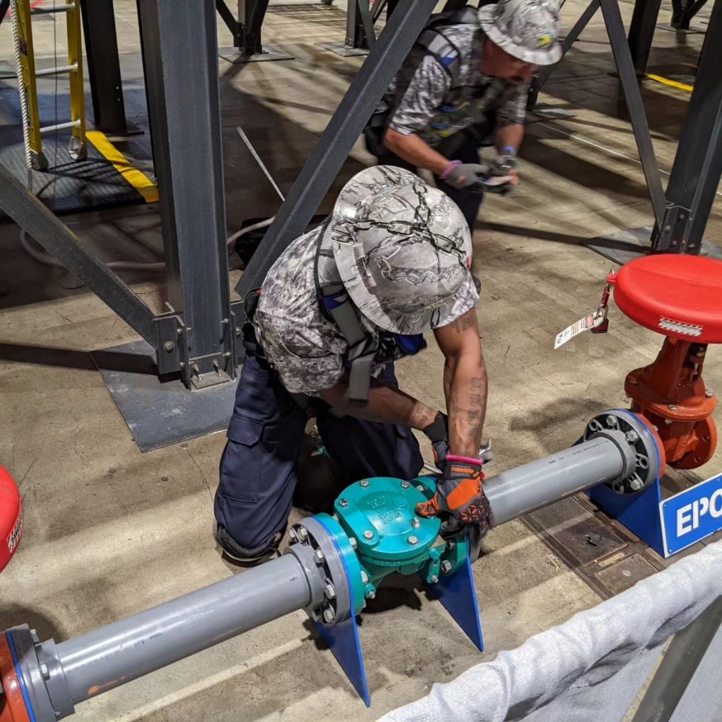 FWEA75's tweet image. Congratulations to the Florida teams that showcased their expertise and dedication at WEFTEC&apos;s Operation Challenge last week! 🌊💪 It&apos;s inspiring to see our state&apos;s water professionals excel on a national stage. 🏆👏

 #WEFTEC2023 #FloridaWaterPros #OperationChallenge #Teamwork