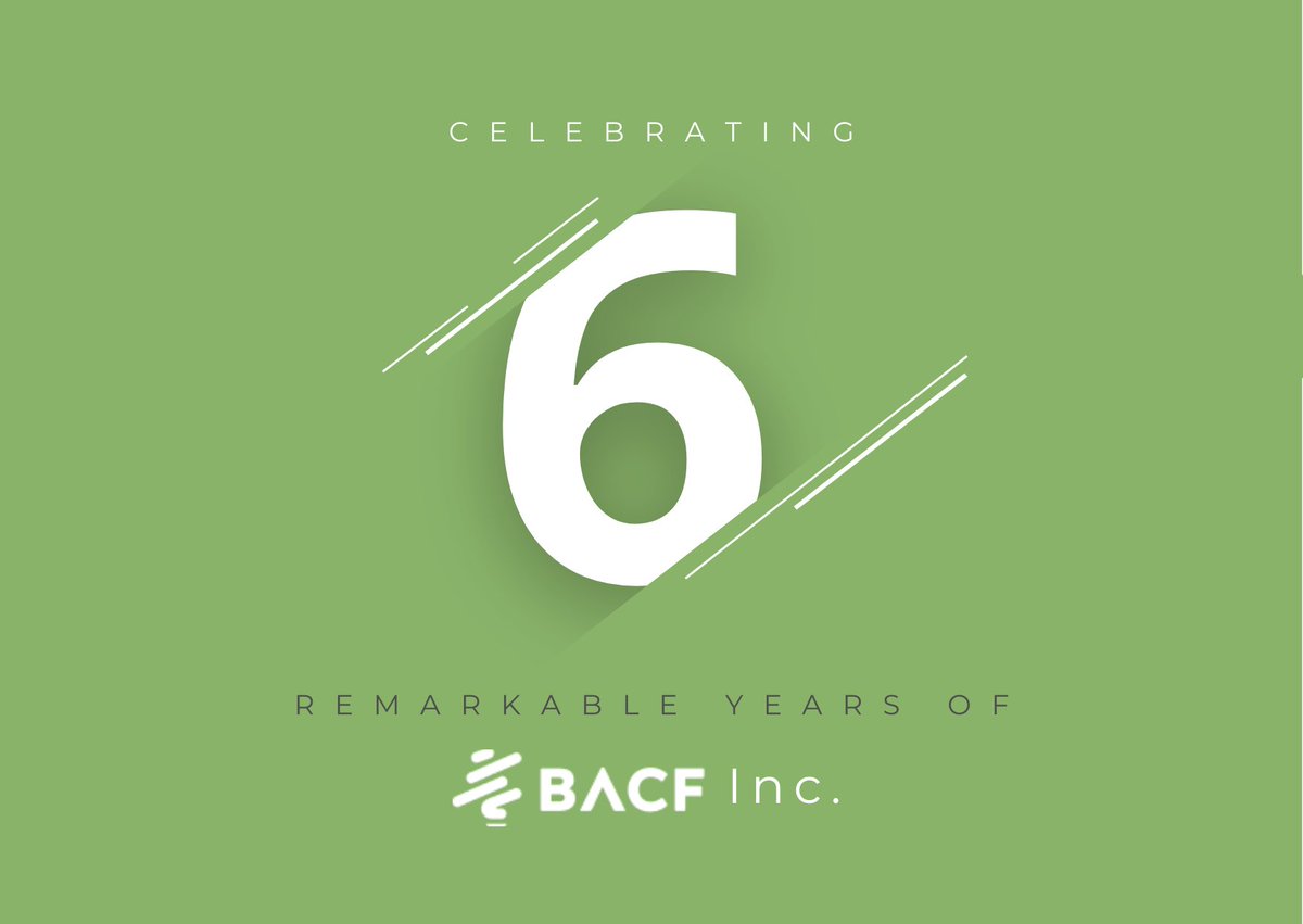 🎉 Celebrating six incredible years at BACF Inc. in Tech! 🚀 Grateful for our global impact, thanks to amazing clients and partners. Share your growth stories with #BACFTurns6. Here's to more innovation and success! 🥂🌍📚 #TechAnniversary #BACFInc #Milestone 🎂🥳