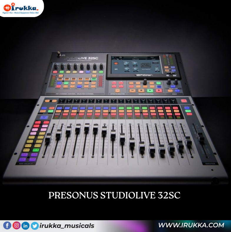 irukka_musicals's tweet photo. 🔊 Explore the #Presonus #StudioLive #32SC Digital Mixer! 🎶🔥
This compact yet powerful #mixer offers versatility for your #studio or touring needs. It features superior analog circuits and can adapt seamlessly to 16-, 24-, or 32-channel #setups.

#Shopnow!
#irukka #Digitalmixer https://t.co/a91ZQqmaNj