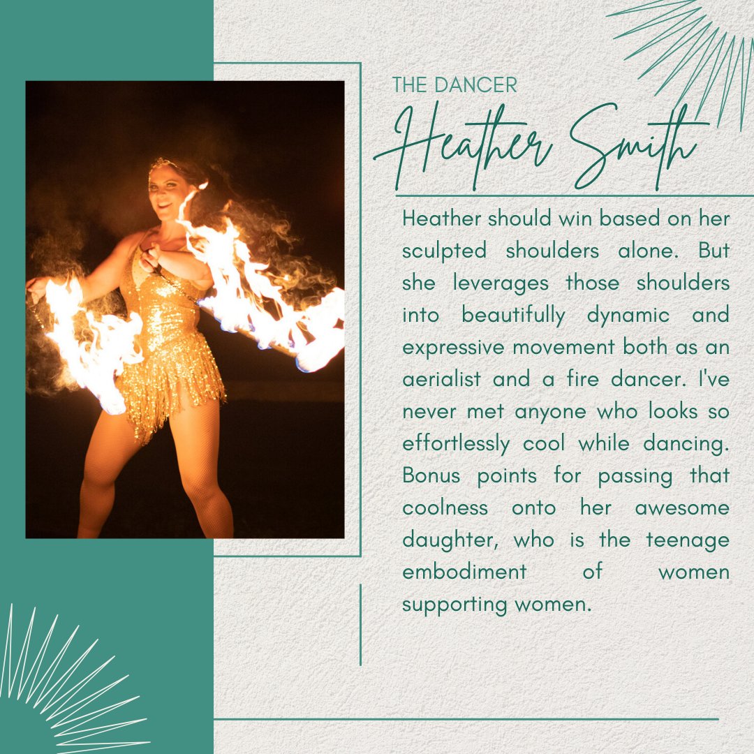 luminaryec's tweet image. We want to shout the names of these women in rooms of opportunity! Here are our votes for Scarlett Magazine&apos;s Woman of the Year awards: Marketing Pro: Katie MacMillan
Dancer: Heather Smith
Dance Instructor: Heather Smith
Photog: Shanna Magnuson 
Podcast Host: Shanna Magnuson