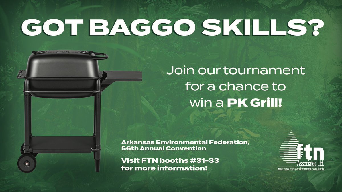 FTNAssociates's tweet photo. Attending the AEF Annual Convention this week? Stop by our booth and play Baggo for a chance to win your very own PK Grill! That's right - a brand-new grill just in time for football season. We can't wait to find out who will be crowned Baggo Champion. 👑 See you there! https://t.co/on01yOX9N5