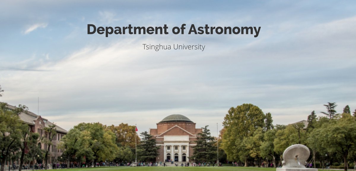 dr_guangtou's tweet photo. We are hiring! 

Tsinghua's DoA now has both tenure-track/tenured faculty positions: https://t.co/1xQAP0FRtt 

and post-doc fellowship positions open:  https://t.co/Ep5J3nXpL5 

We have young &amp; active extragalactic/cosmology, exoplanet, and high-energy groups. https://t.co/dqIWSqIcDX