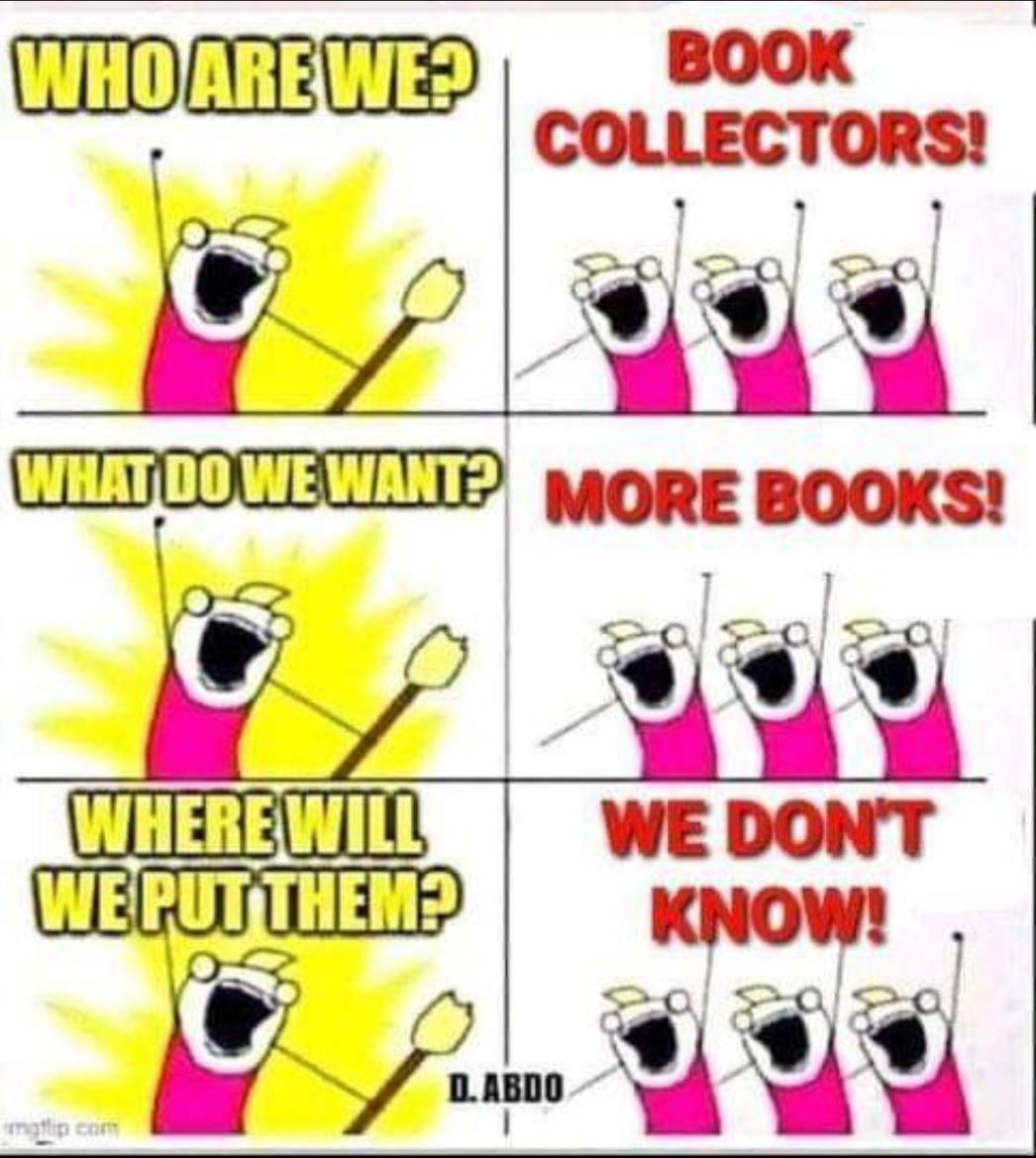 This is me! Book Towers on the floor for my #TBRpile 🤣 🤣 🤣 

#Bibliophile #Bookaddict #bookcollector #bookcomedy #booklover #booknerd #Bookproblems #Bookish #bookworms #bookworm struggles #endlessTBR #EndlessTBRpile #Readingmeme #TooManyBooks #TooManyBooksNotEnoughTime