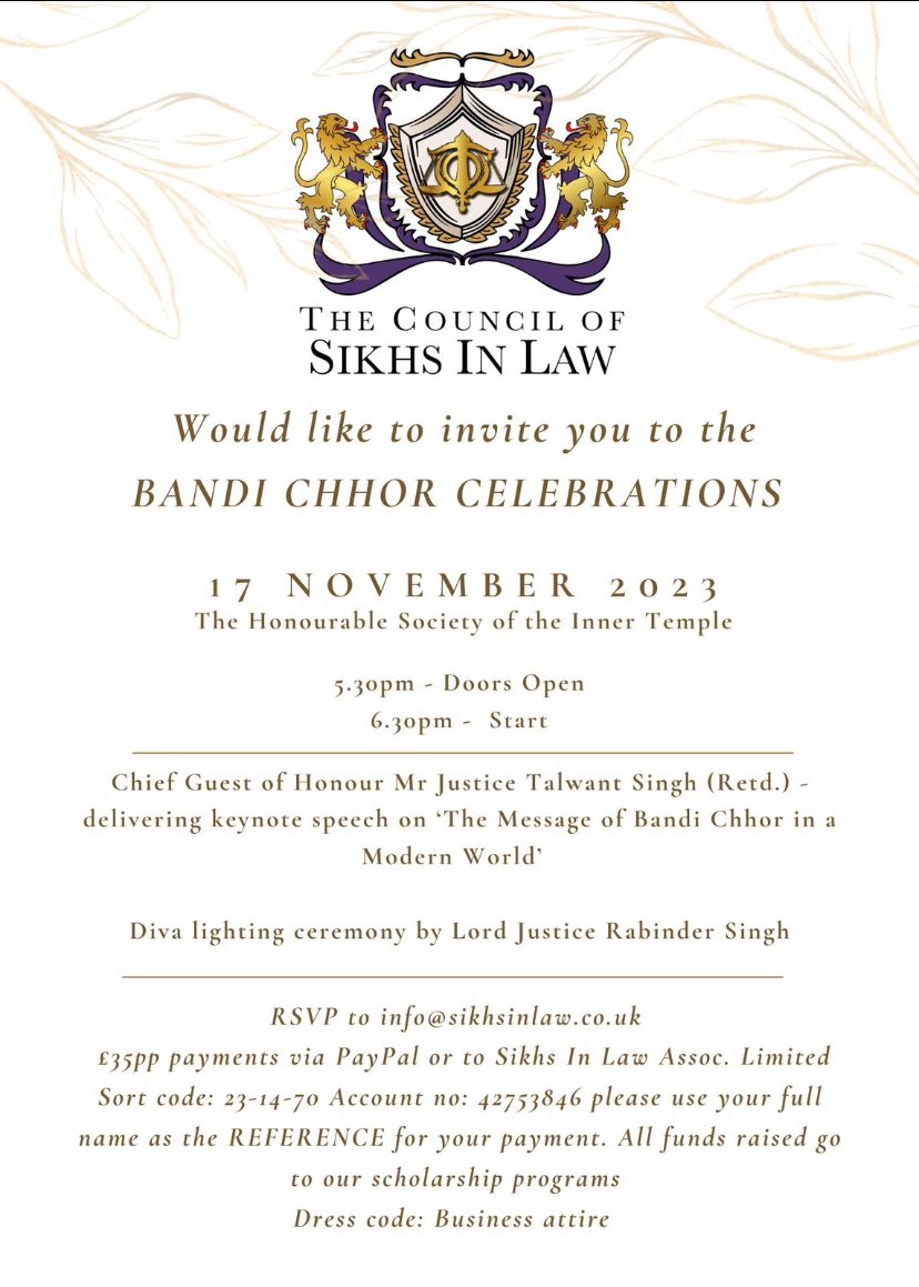 @TheInnerTemple @lincolnsinn @middletemple @HonSocGraysInn @TheLawSociety @thebarcouncil