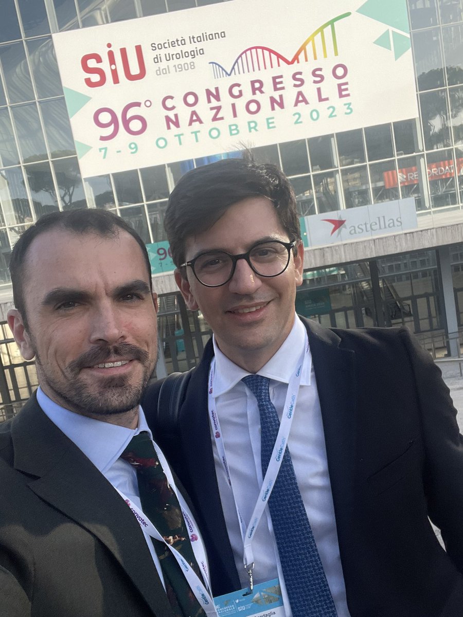 “The Matulae selfie”!
Warm congratulations to the huge <a href="/GGandaglia/">Giorgio Gandaglia</a> for winning the <a href="/SIU_Italia/">Società Italiana di Urologia</a> #SIU23 #Matula award🥇 2023.
So well deserved! 👏🏼👏🏼👏🏼
Giorgio, your future is even more than bright!