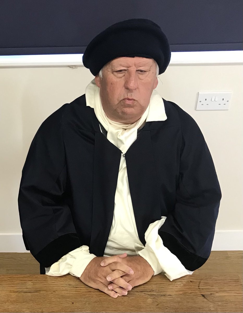 #Marymoders appeared in Court at least twice. Here’s Judge Howells who doesn’t look happy with her. What happens in Court? Find out at Mary Moders Operandi 27 &amp; 28 October @anselmstudio ⁦<a href="/CanterburyCCUni/">Canterbury Christ Church University</a>⁩ as part of ⁦<a href="/CanterburyFest/">Canterbury Festival</a>⁩ Tickets £15 &amp; £5 for students
