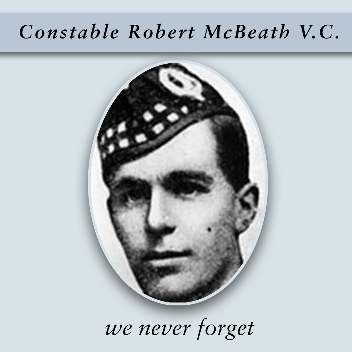 We #NeverForget #VPD Cst Robert McBeath who was shot &amp; killed 101 yrs ago today at Granville &amp; Davie while bravely serving #Vancouver. Before joining <a href="/VancouverPD/">Vancouver Police</a> he was awarded the #VictoriaCross for heroic actions during #WWI #SeaforthHighlanders #LODD #EOW #VancouversFinest