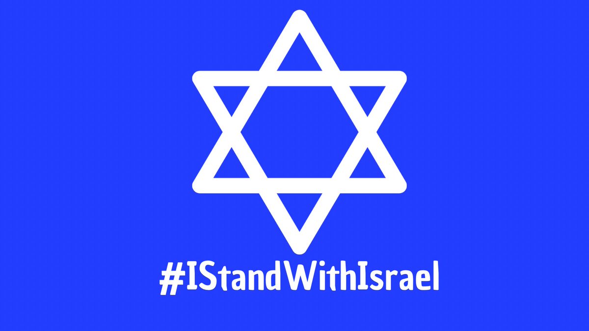 Thank you for all of your support and love. #IStandWithIsrael