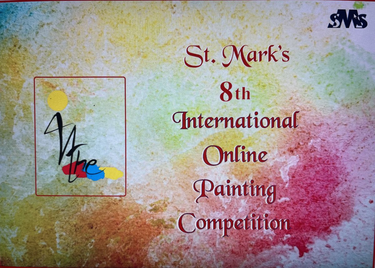 Looking forward to seeing the entries from our students as they put pens, pencils and paint to paper for #StMarksSchool, Delhi international painting competition.  🌎🖌️🎨
#coloursofmycountry #international #sharingculture
