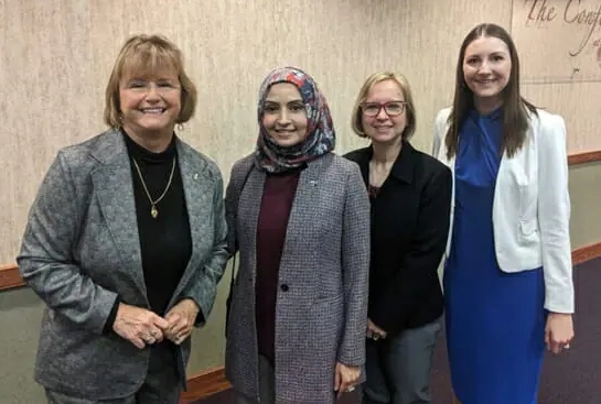 October is National Women's Small Business Month! Chamber Business Women+ is a great resource for Women in business. 
(CBW) speaker series is a program featuring monthly speakers. Network, build community, and learn. Join now! #NationalWomen'sSmallBusinessMonth