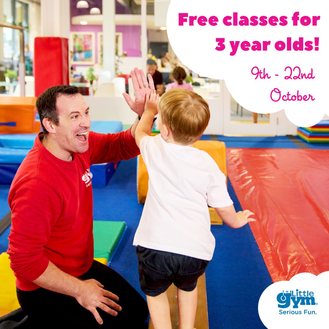 Free trials for 3 year olds! Book now: york.thelittlegym.co.uk/booking-form
#york #gymnastics #kidsclassesyork #preschoolyork #littlegym