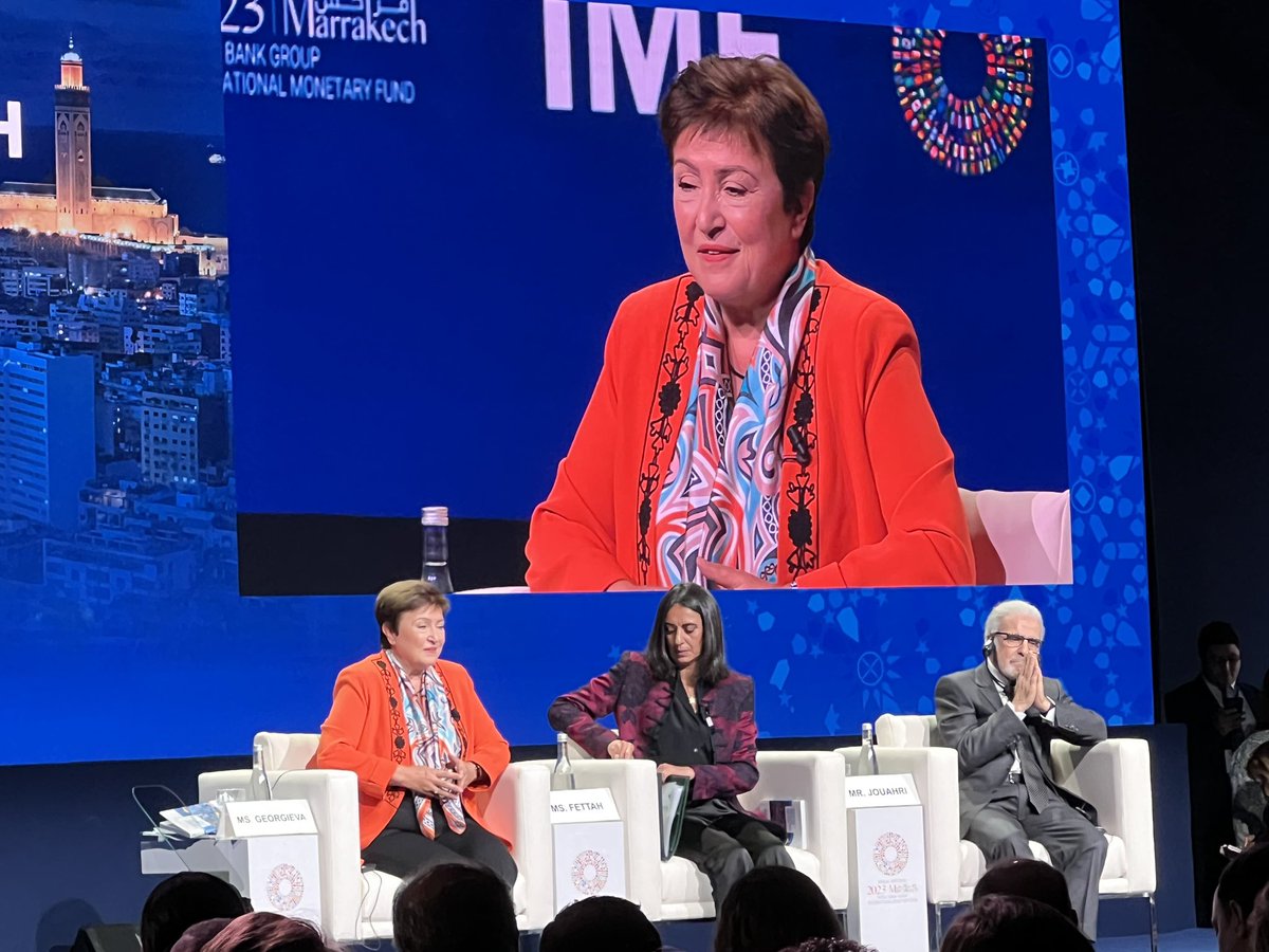 ihsafi's tweet photo. In Marrakesh for the World Bank &amp; IMF 2023 annual meetings theme Global Action, Global Impact, focusing on economic resilience and sustainability - Engaging discussions &amp; diverse global perspectives #MarrakeshSummit  #Sustainability #MarrakeshMeetings #IMFmeetings #WBMeetings https://t.co/TdUpqMhRVr