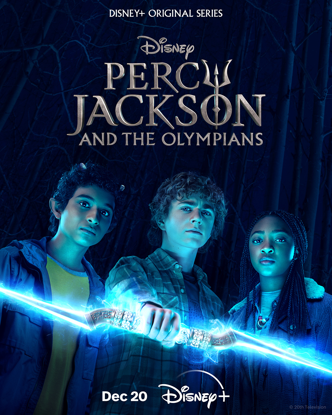 Algemene poster van Percy Jackson and the Olympians op Disney Plus België