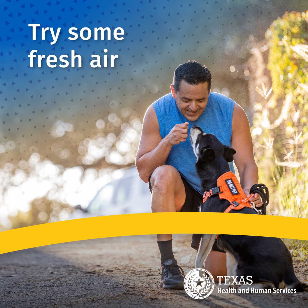 TexasHHSC's tweet photo. Have you checked in on your mental health lately? It can be easy to forget about yourself when you're so focused on others. Remember, you'll have more to give back when you take time for yourself.

If you need help, visit https://t.co/XXsuFGwvkc.

#TurnTo #TexasHHSC https://t.co/McMHhr8u58