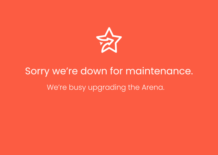 Our platform is down for maintenance. 

We're busy building the smoothest and most secure experience for you in the Arena.

More updates coming.