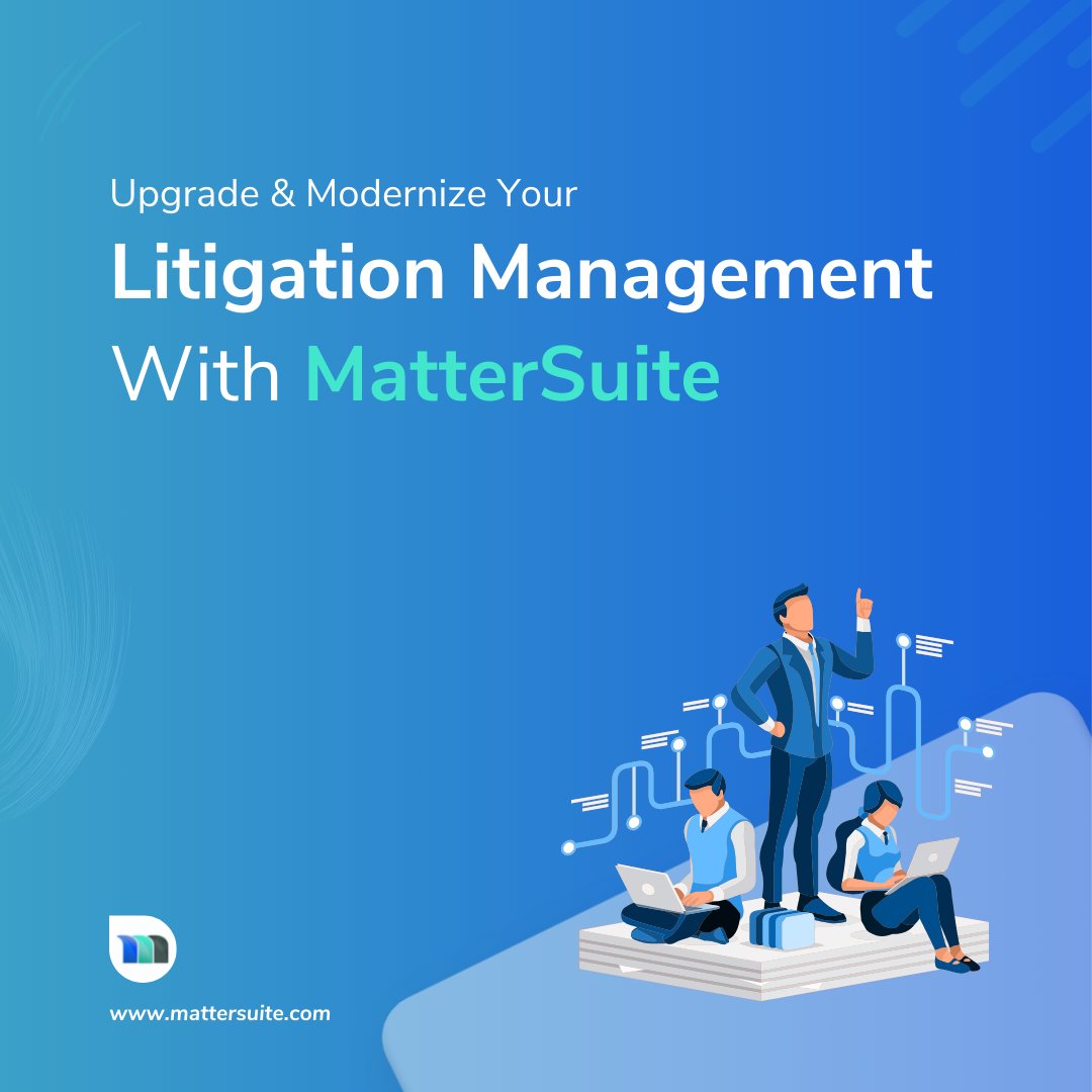 MatterSuite's tweet image. ⚖️ Elevate your legal game!
 Say goodbye to outdated processes and hello to efficiency with MatterSuite

Visit: mattersuite.com/litigation-man…

#MatterSuite #LegalWorkflow #Litigationmanagement #mattermanagement #casemanagement #legalmattermanagement #legalpracticemanagement