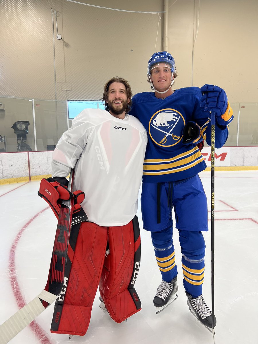 snowmangoalies's tweet photo. Big thanks to CCM for putting me in the lineup for their shoot! ๐ฅ This one wasnโt about the goalies, but I did get a chance to experience some pro skills first hand ๐ฏ Recognize anyone? ๐ค ๐ #snowmangoaltending #ccmhockey #ccmgoalie #Tacks #Jetspeed #AXIS #FT6Pro #XFPro #shoot https://t.co/ND0WmlHifr
