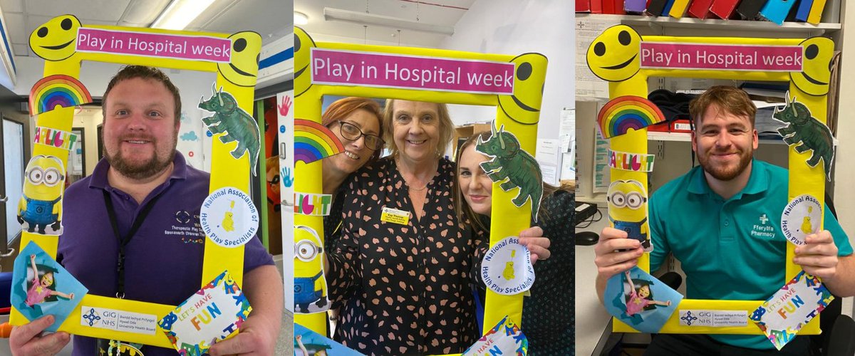 Hywel Dda University Health Board is celebrating Play in Hospital Week, spotlighting our excellent Play Service team. Play in Hospital Week aims to raise awareness of the benefits of play in the treatment of poorly children across the UK.

Read more here: hduhb.nhs.wales/news/press-rel…