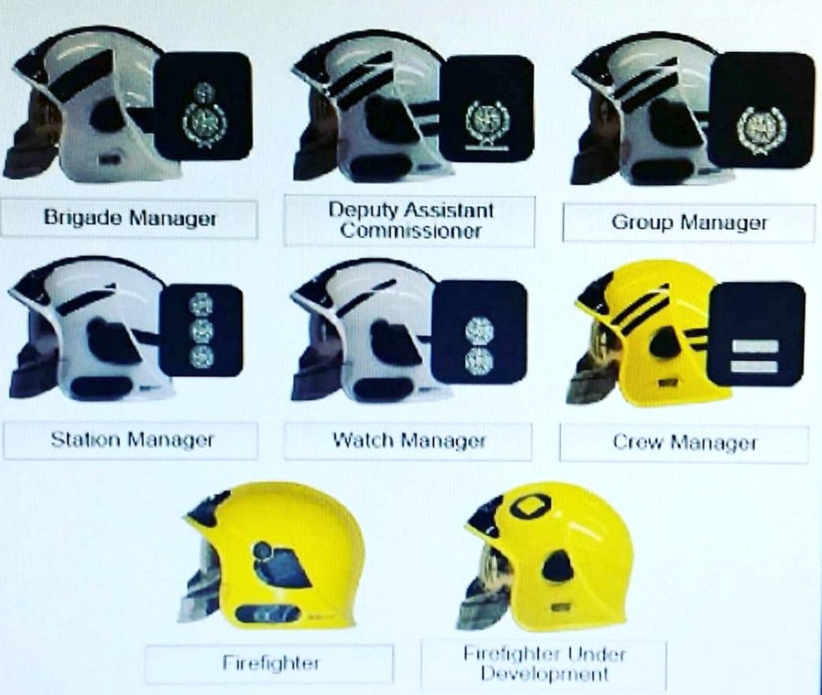 Role Markings
If you wear Bars, Impellers or a Wreath
Please earn them first