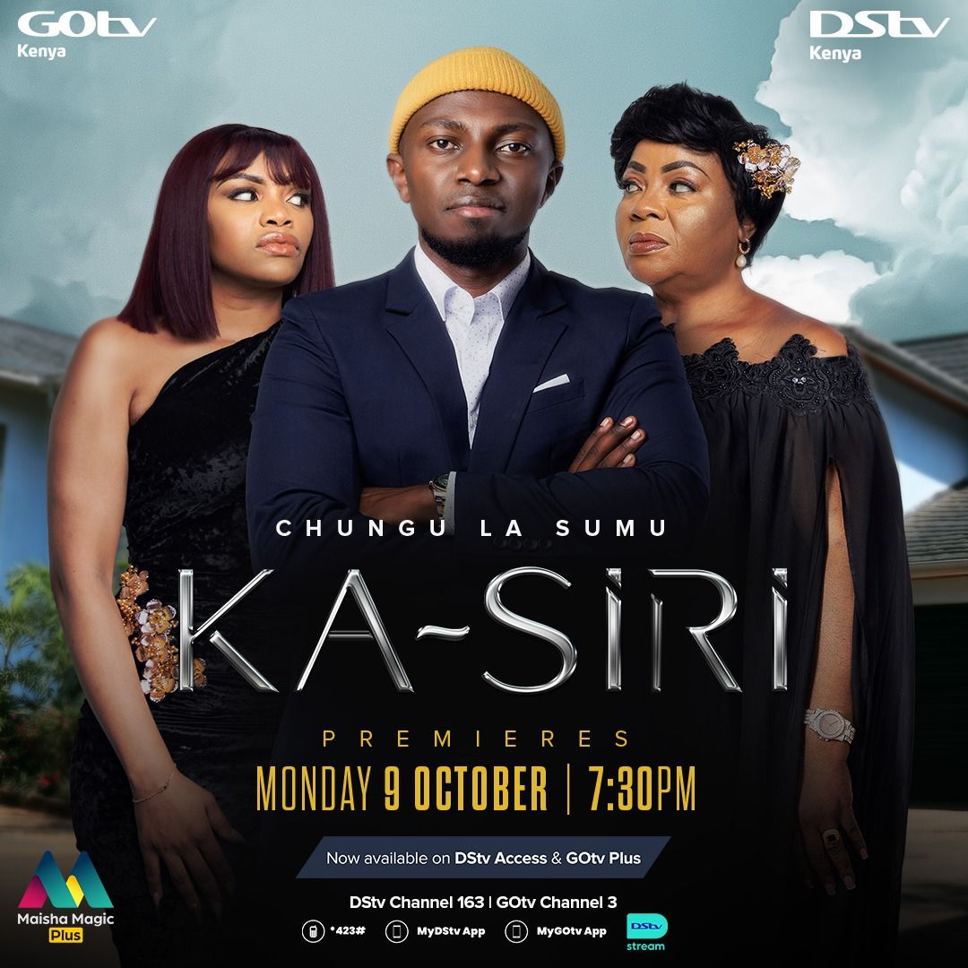 Maisha Magic Plus yakuza Talanta ya wasanii.
Usikose kuitazama sinema ya Ka Siri itakayoanza leo na kila Jumanne na Jumatano,kila wiki.

#KaSiri