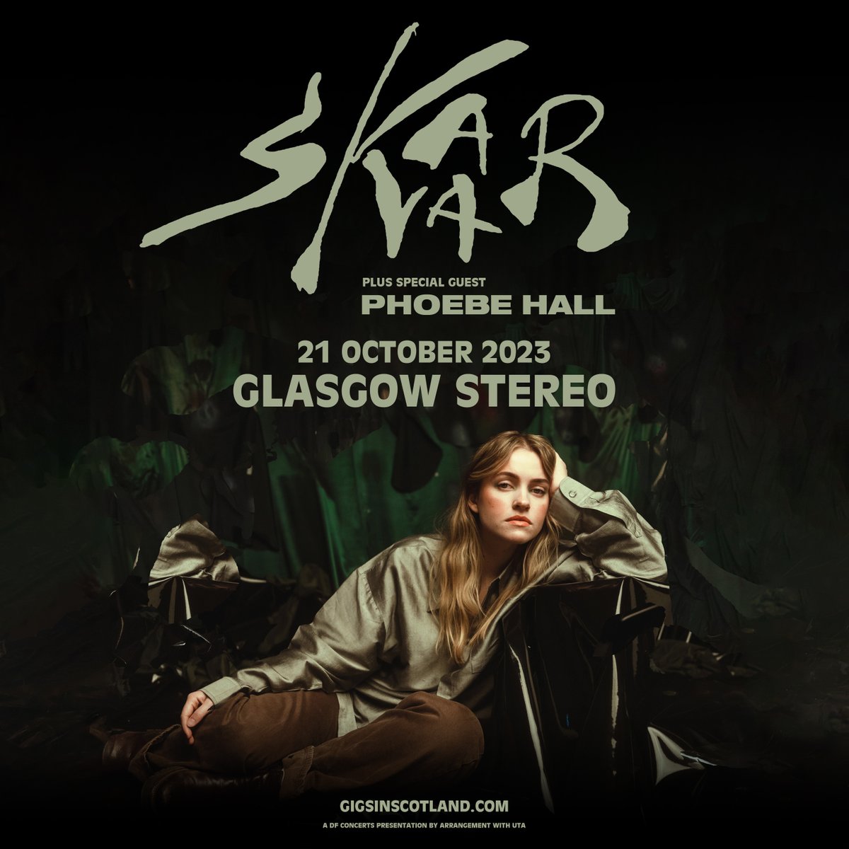 SUPPORT ADDED » Phoebe Hall will be supporting SKAAR's upcoming show at @stereoglasgow on Saturday 21st October🔥 TICKETS ⇾ gigss.co/skaar