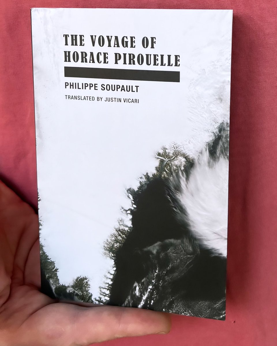 Philippe Soupault's pre-Dada, pre-Surrealist Voyage of Horace Pirouelle is back from the printer. A celebration and deflation of wanderlust and the acte gratuit: wakefieldpress.com/products/the-v…