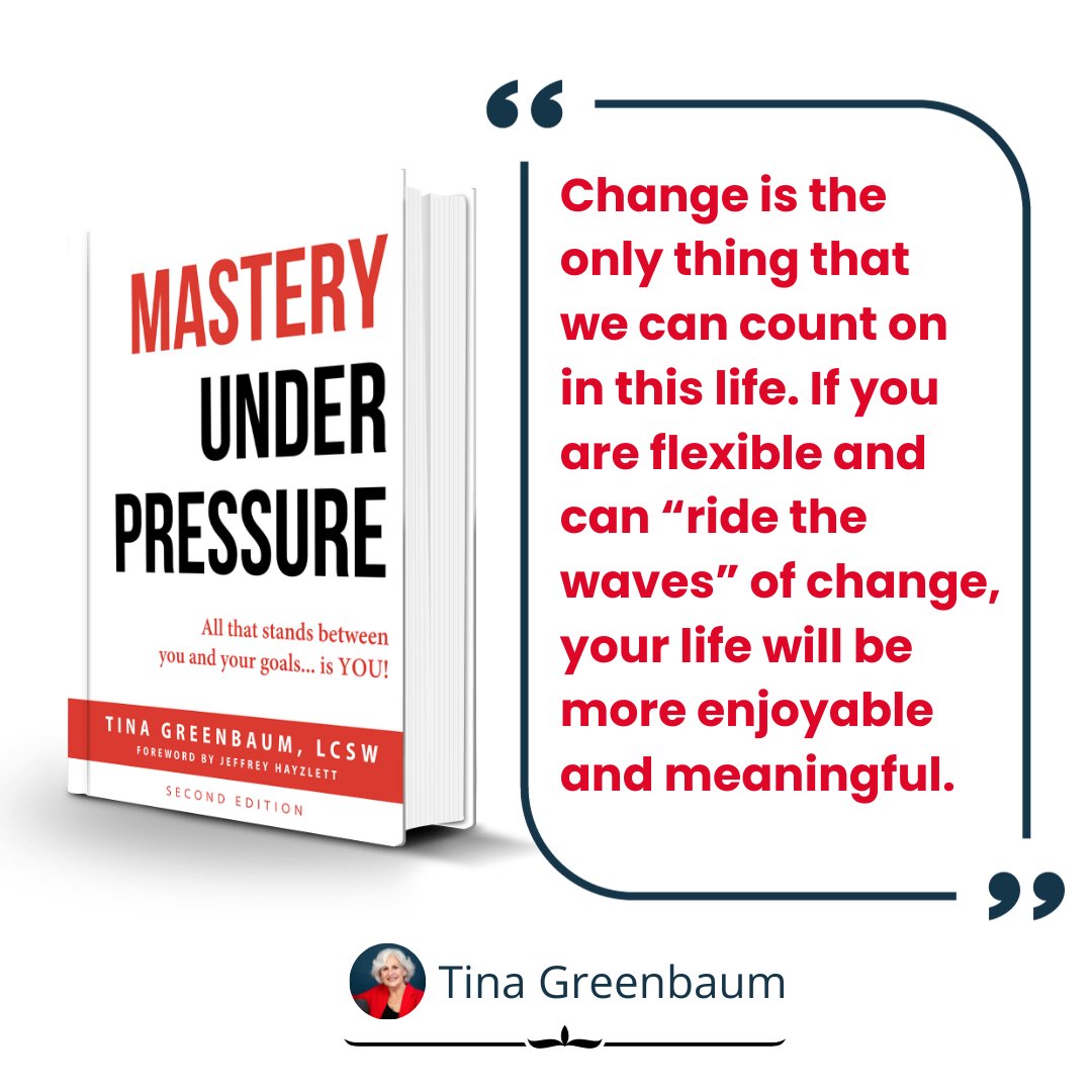 MasteryPressure's tweet photo. Ready to embrace change and excel under pressure? "Mastery Under Pressure" is the book you need, packed with tools to help you navigate life's unpredictable waters. 

Grab your copy now: https://t.co/oNfUttwRlO

#masteryunderpressure #tinagreenbaum #inspirational #lifeskills https://t.co/Roq9m9nJxx