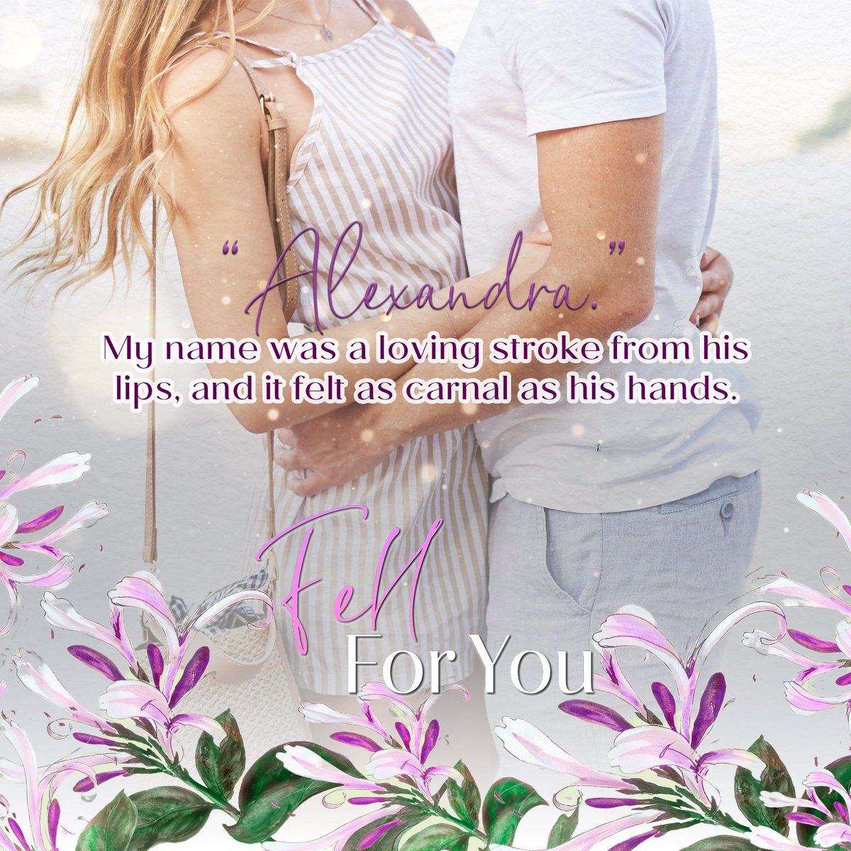 ✨TEASER: FELL FOR YOU by <a href="/Renee_Harless/">Renee Harless</a> is coming November 7!

#PreOrderHere: mybook.to/fellforyou

✨INFLUENCERS: Sign up to review here: bit.ly/3PzQD90

#bookteaser #comingsoon #smalltownromance #agegap #singledad #forcedproximity #newbookalert #theauthoragency