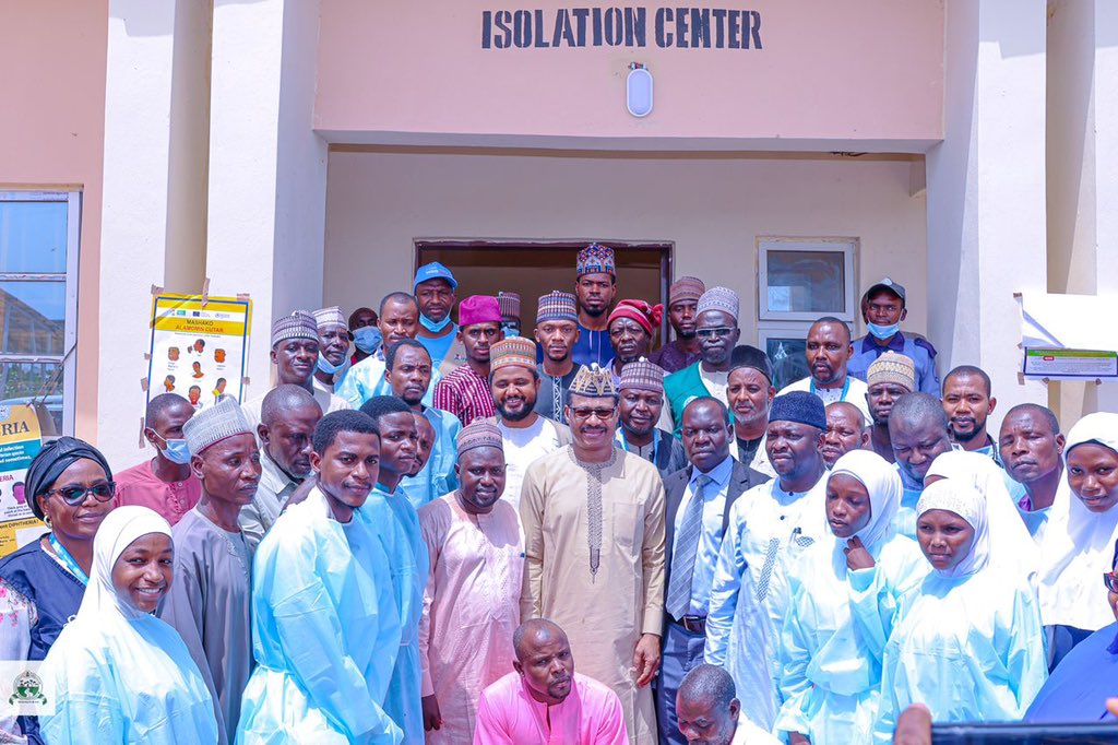NphcdaNG's tweet photo. Earlier today, Dr. Faisal Shuaib, OON, the ED/CEO of NPHCDA and Co-Chairman of the National Diphtheria Task Team, made a significant visit to the Diphtheria Isolation Centre in Potiskum, Yobe State. https://t.co/6uVxDAFPo3