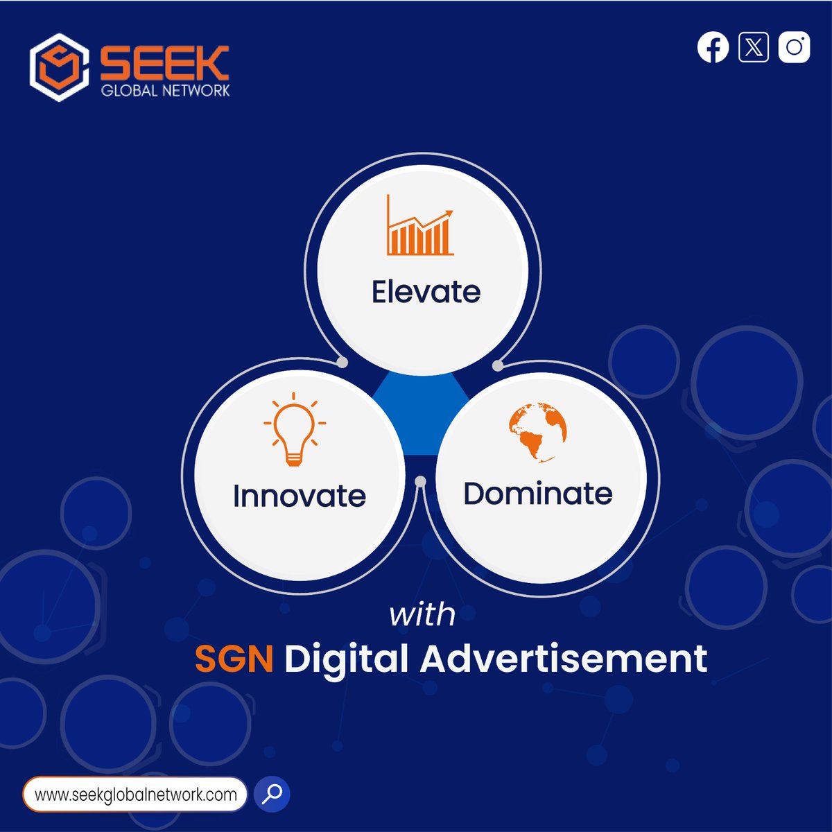 Rise, Revolve, Rule with SGN Digital Advertisement! 
Stay tuned for more details: 🌐 seekglobalnetwork.com
#DigitalDomination #SGNAds #InnovateMarketing #ElevateYourBrand #AdTechRevolution #MarketingMast