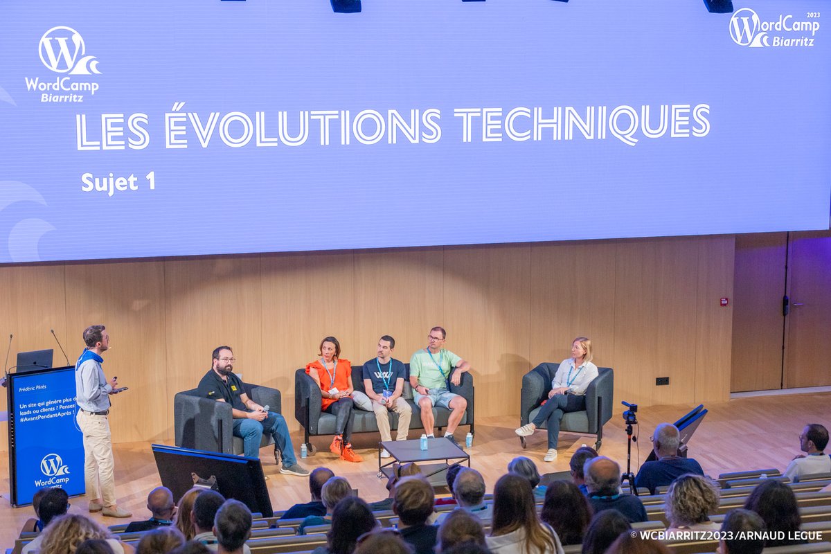 WordCamp Biarritz tweet media