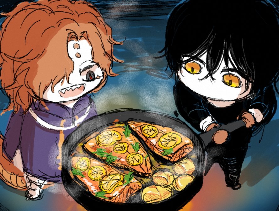 SOZはけっこうご飯描いた
#ゼラルディア美味しいものツアー 