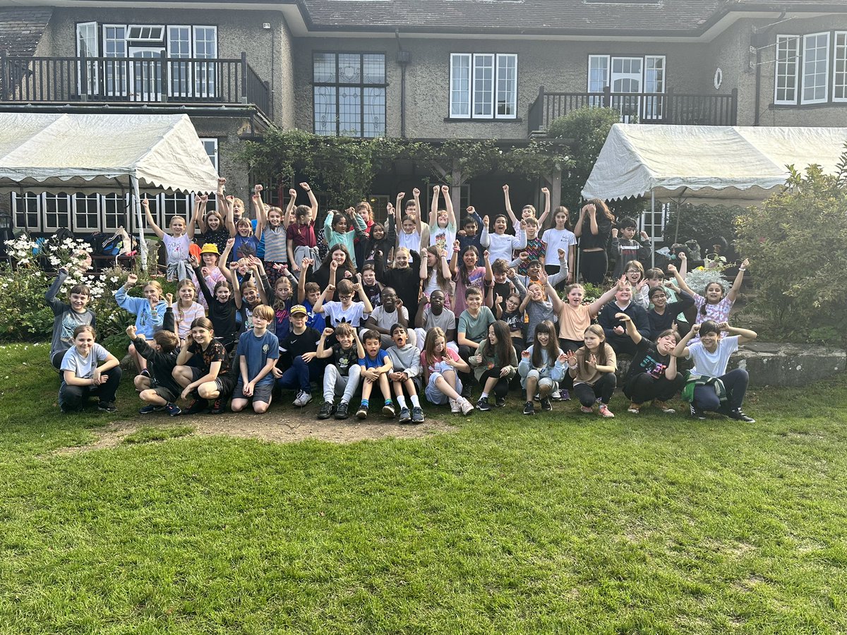 Lots of our Year 6 are off adventuring on their residential this week! They’ve had a lovely first day 😊
