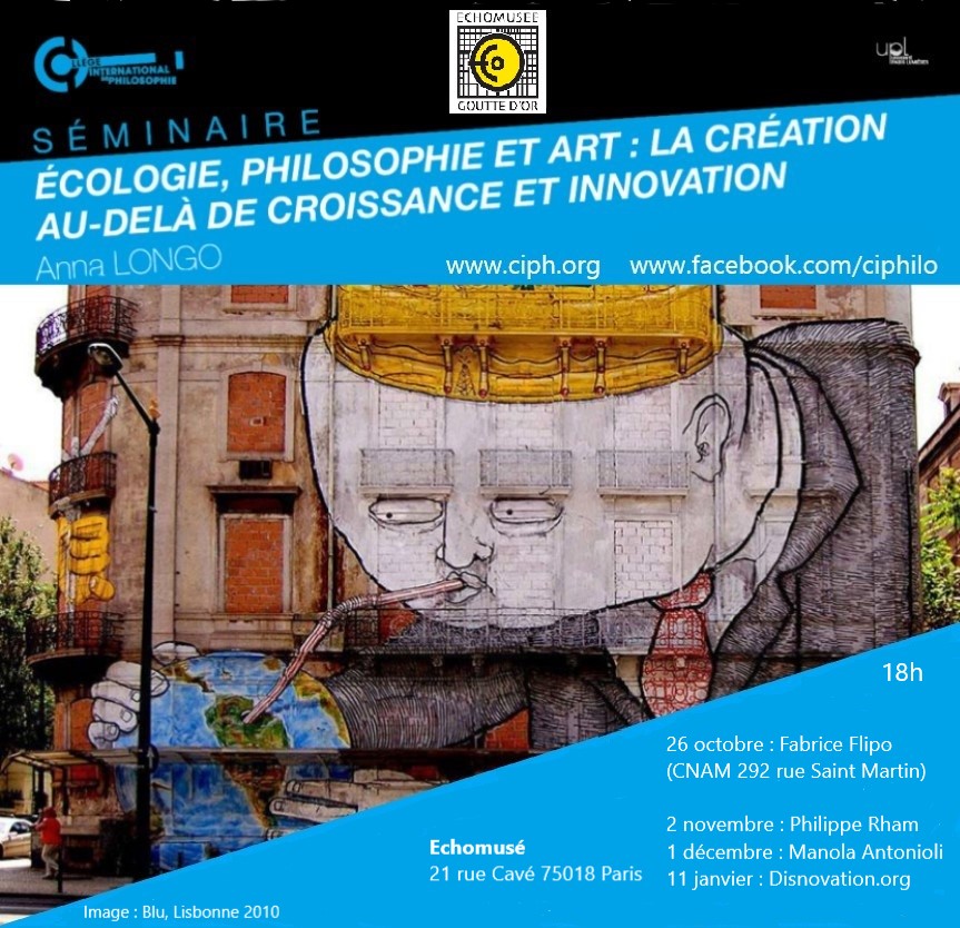 AnnAL0ng0's tweet photo. Le séminaire CIPh que j'organise cette année déboute bientôt ! Vous êtes invités. Première séance avec Fabrice Flipo le 26 octobre à 18h, amphi Fabry Pérot, CNAM, 292 rue Saint-Martin accès 4, 75003. https://t.co/P7HMIS1RE2