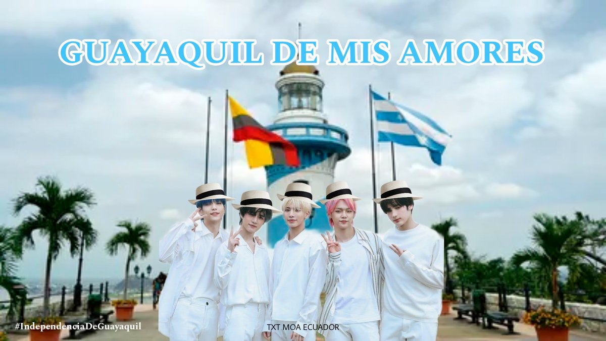 MOAEcu's tweet photo. Edit de los Tilines Guayaquileños por el 9 de Octubre 🤠🩵🤍
#IndependenciaGuayaquil
#TXTECUADOR
@TXT_members @TXT_bighit https://t.co/IDaY3zsd7b
