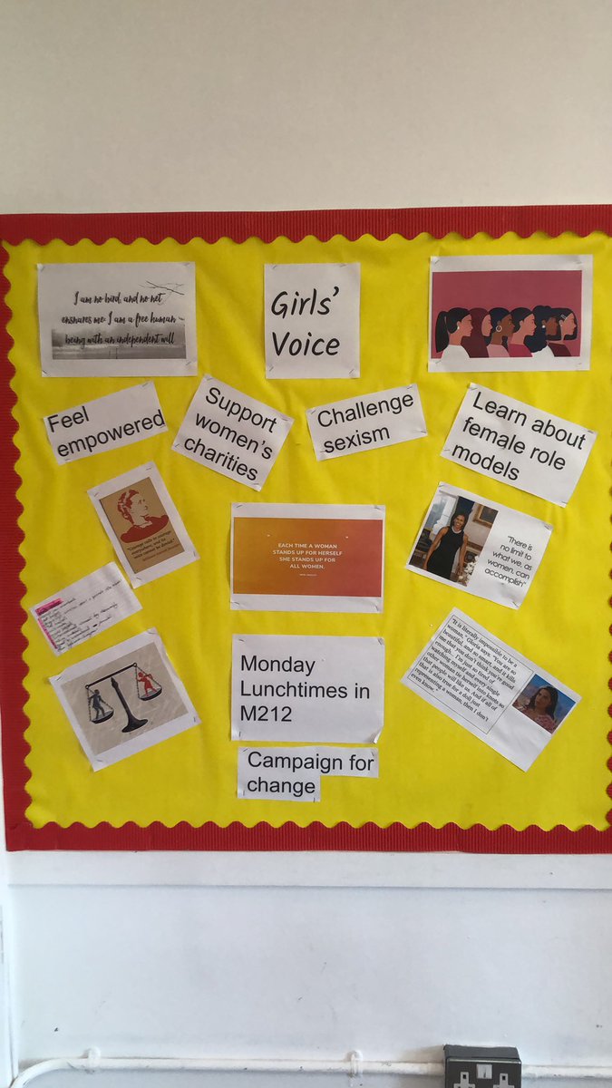 TeachTibbs's tweet photo. @SpringwestA Interesting discussions about how women and girls are presented in the media at Girls’ Voice today. https://t.co/SAJNWkvTsJ
