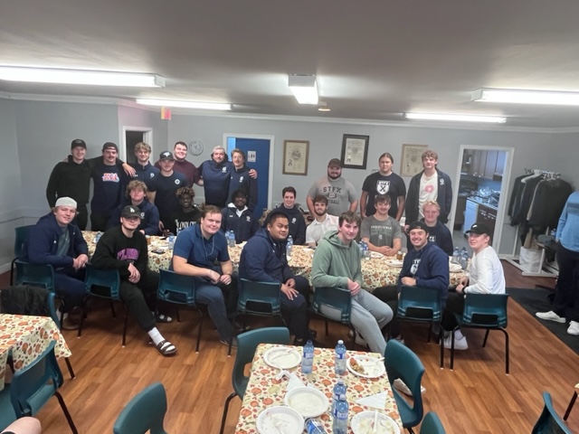 I often get asked what makes STFX so special. The answer is easy &amp; the response never changes…it’s the people. Thank you, Taylor, Kubas, and Watrych families for taking care of the guys who stayed in town. Great Thanksgiving spread &amp; take home containers to boot. #hailandhealth