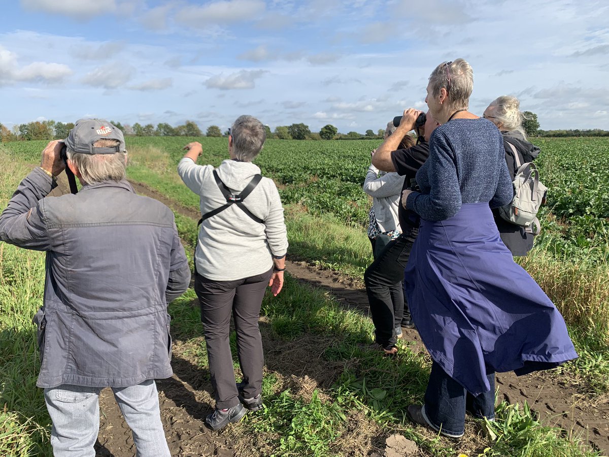 Woodlands #skipwithcommon @NaturalEngland and farmland @SustEnvFarming the focus this morning for our Intermediate birdwatching group @YCNature . Highlights 250 redwing heading W, sparrowhawk bathing, 100 golden plover over Riccall @YorkBirding #lovebirding