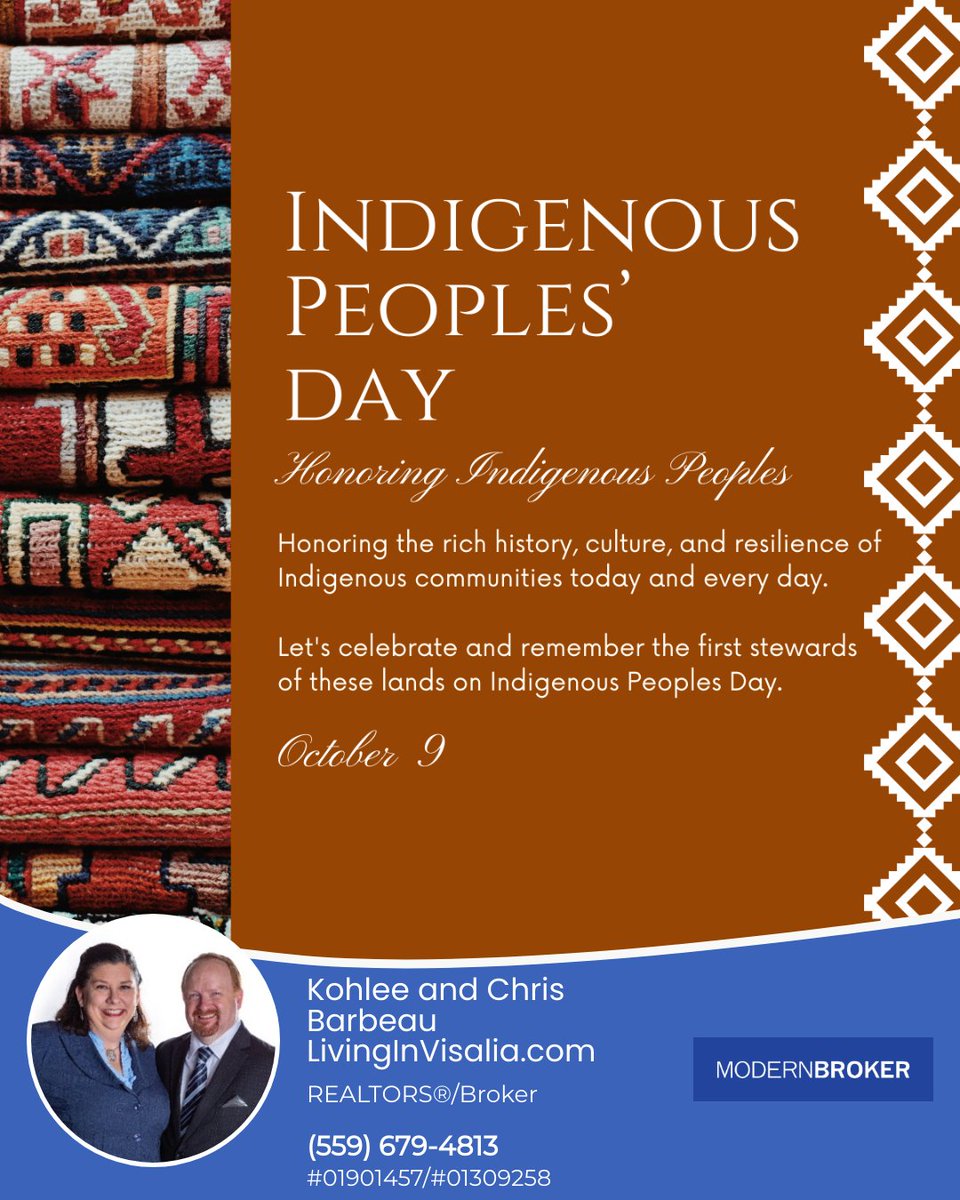BarbeauRE's tweet image. Celebrating the rich history, traditions, and resilience of Indigenous communities. Let&apos;s honor their enduring spirit and the vital contributions they&apos;ve made to our world. On this Indigenous Peoples Day, we stand in unity and respect.
#indigenouspeoplesday #Yokuts #YokutsValley