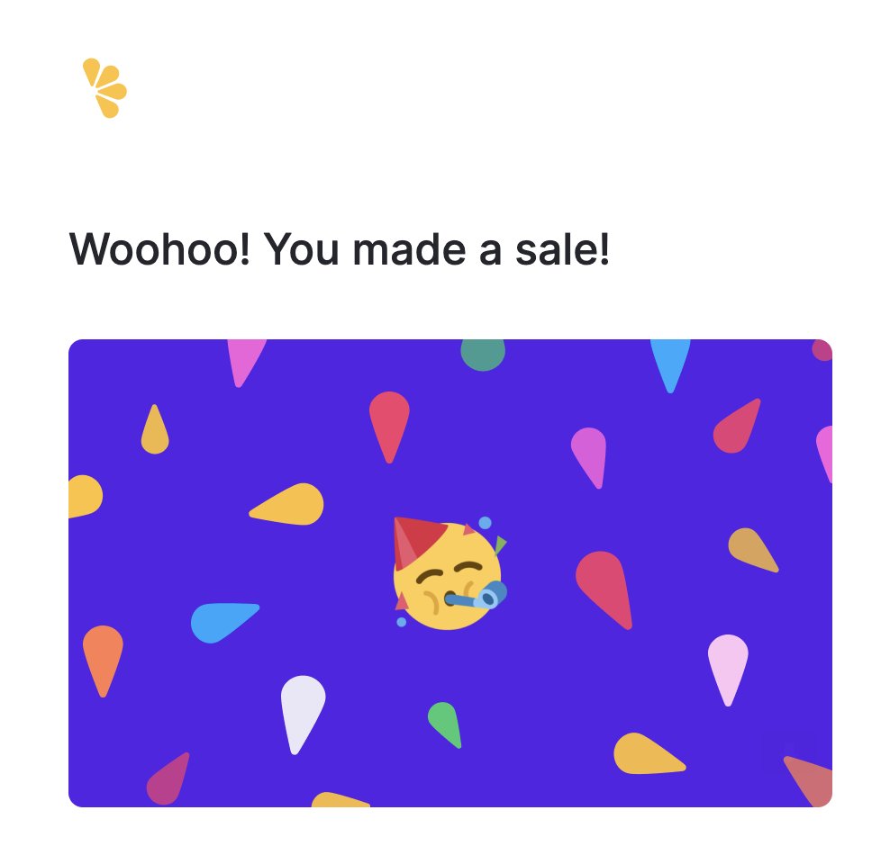 jbrooksuk's tweet photo. Let's go! More sign ups to @checkmangocom. This email from @lemonsqueezy will never get old 🍋 https://t.co/Ddg2Mogcm7