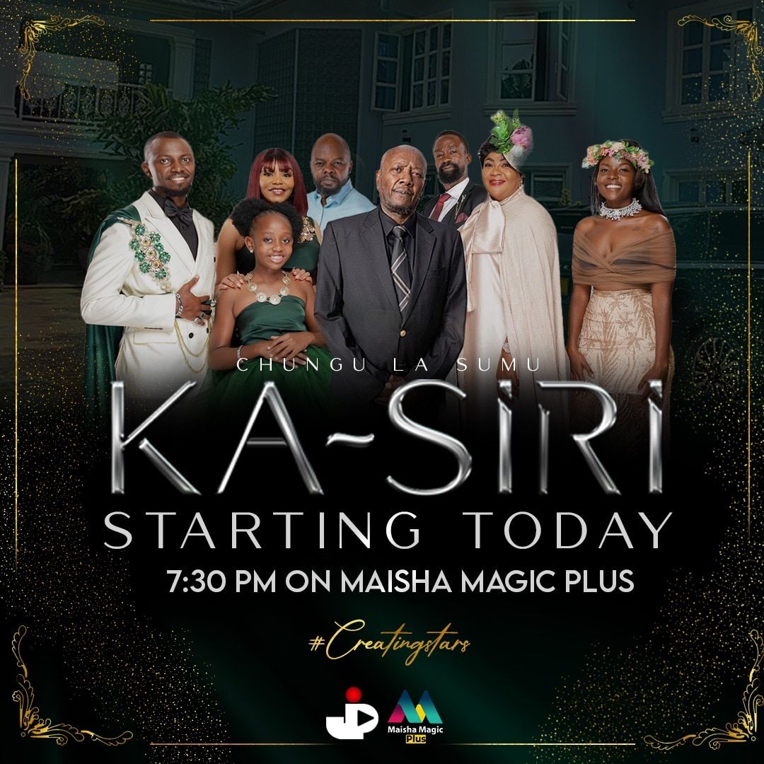 Producer Rashid Abdalla ametuandalia show mpya 'Ka Siri'
Let's support our local show on Maisha Magic Plus.
#KaSiri
