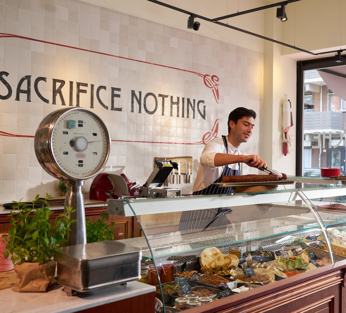 Our Butchery is NOW OPEN in Rotterdam! 💥

At our craftsmanshop, you can choose from handmade vegan sausages to a selection of pâtés, as well as some exciting limited-edition offerings, carefully prepared by our Butchers and chefs.

See you at our Butchery, meat lovers! 🥩