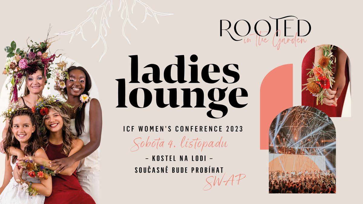 icfpraha's tweet photo. Všechny slečny a ženy zveme na Watch Party Ladies Lounge 2023. Jedná se o ICF konferenci pro ženy, kterou budeme společně sledovat. :-)

Akce se uskuteční v sobotu 4. 11. a to přímo v ICF Praha - Kostele na lodi.

Více informací najdeš na našem webu https://t.co/TjYFb7AY3f🤩 https://t.co/8azsPow227