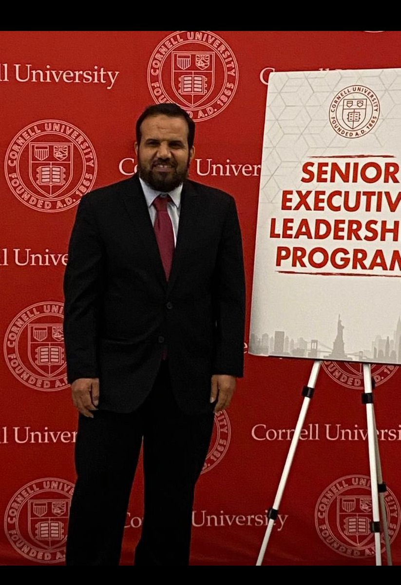 #قبيلة_بلي أنهى دكتور  وافي حماد منقرة برنامج القيادة التنفيذي
Senior Executive Leadership Program في جامعة #cornelluniversity المصنفة ٢١ على مستوى جامعات العالم حسب تصنيف 2023  U. S. news البرنامج كان هجين من الدورات الحضورية بمقر الجامعة 
في نيويورك

نسال الله له التوفيق