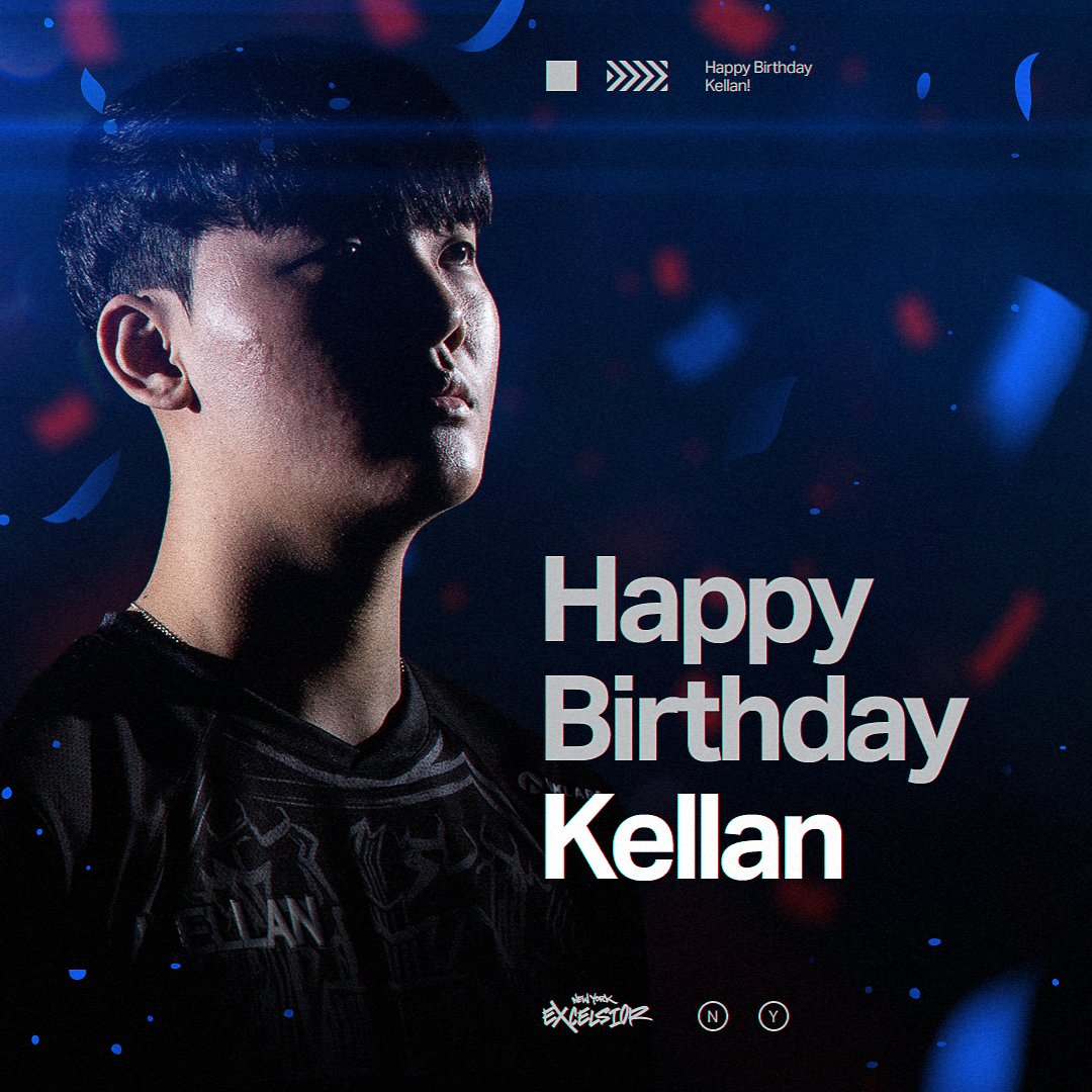 Just like his fellow adventurer Winston 🦍 he has completed another trip around the sun ☀ Join us in wishing @Kellan_OW a very Happy Birthday 🥳 #NYXL | #EverUpward