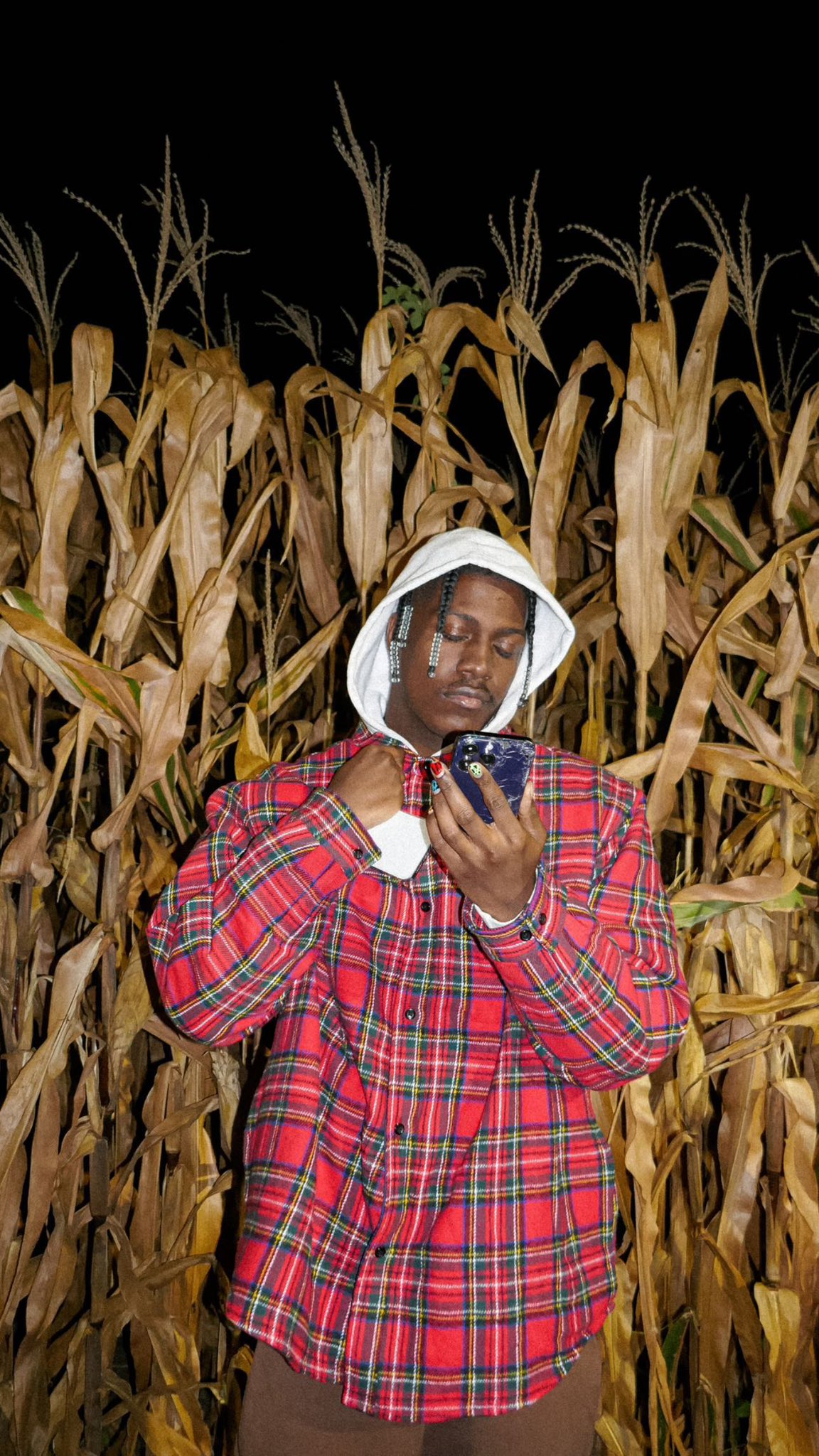 Supreme Drops on X: "Lil Yachty in the Supreme Tartan Flannel